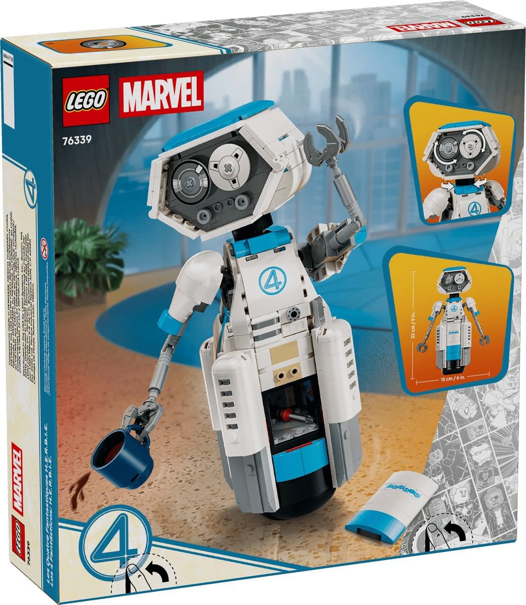 Marvel Studios The Fantastic Four H.E.R.B.I.E. Comes to LEGO