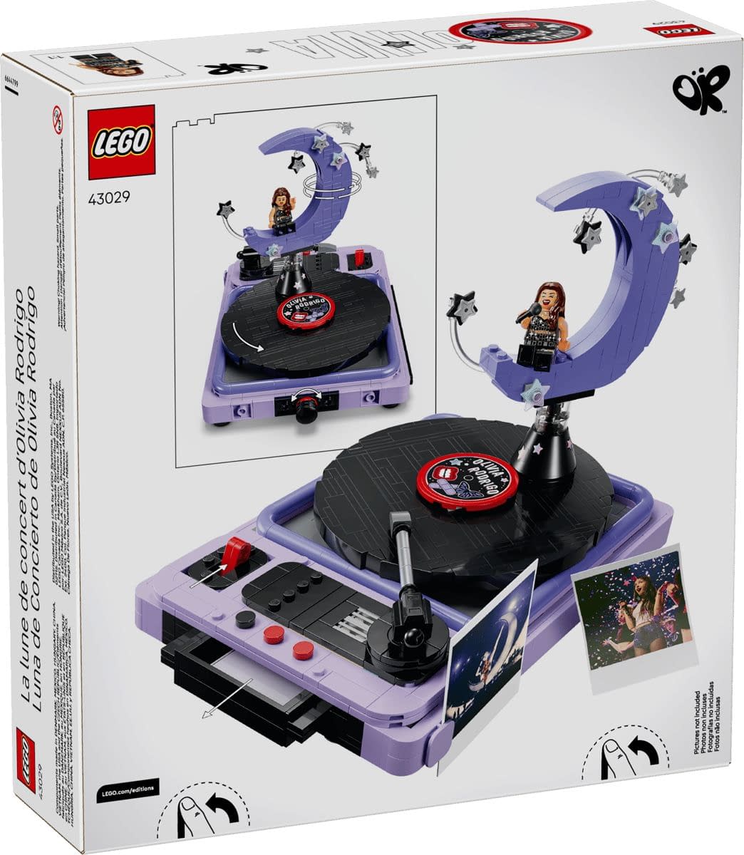 Olivia Rodrigo レコード 重量盤 Blast Off with LEGO's New Olivia Rodrigo's Concert Moon Set