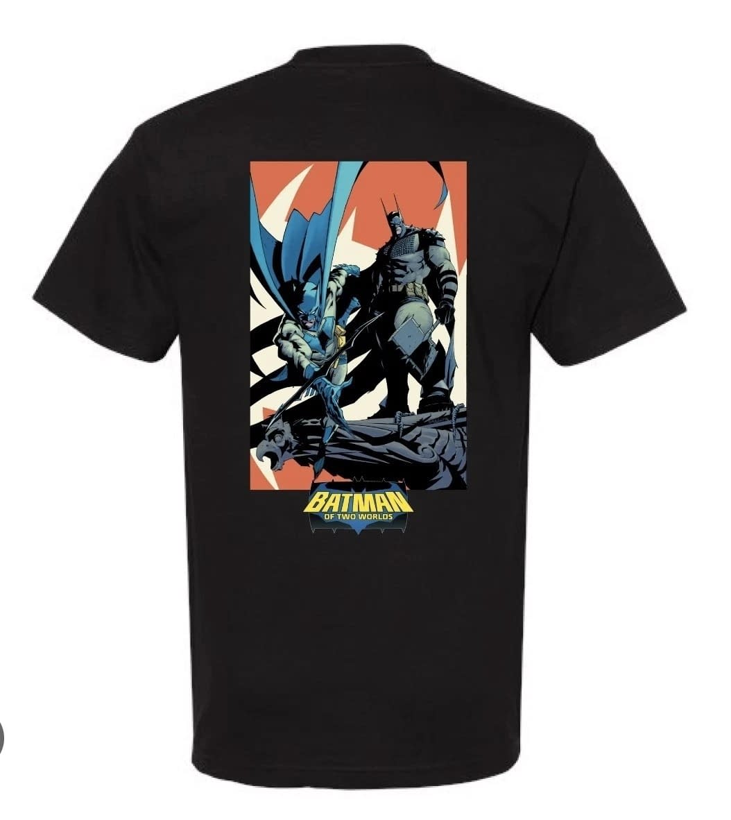 Free Batman Of Two Worlds Poster Sells On eBay For $50, T-Shirt $100