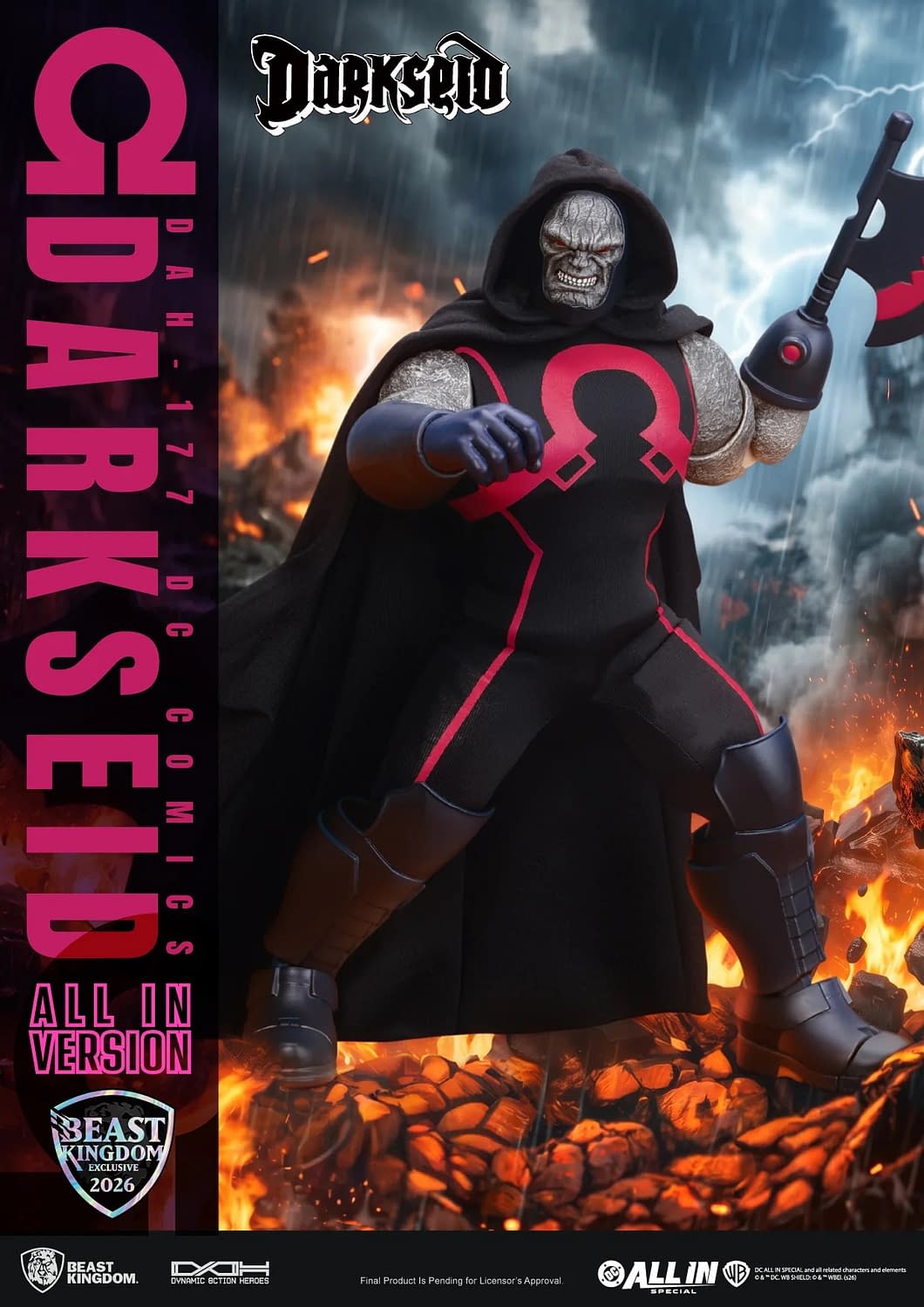 Darkseid Goes All-In with New SDCC 2026 Beast Kingdom Exclusive