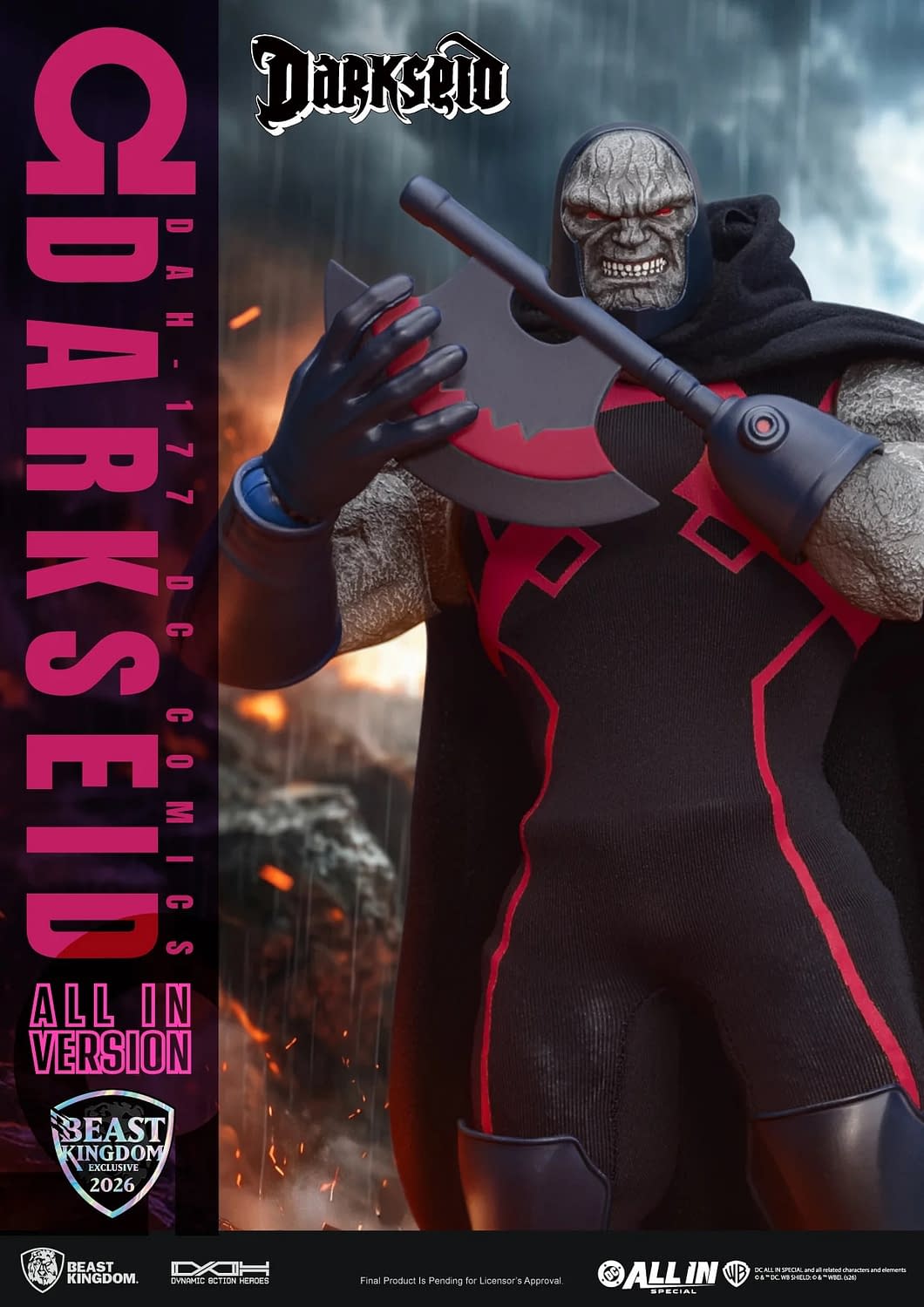Darkseid Goes All-In with New SDCC 2026 Beast Kingdom Exclusive