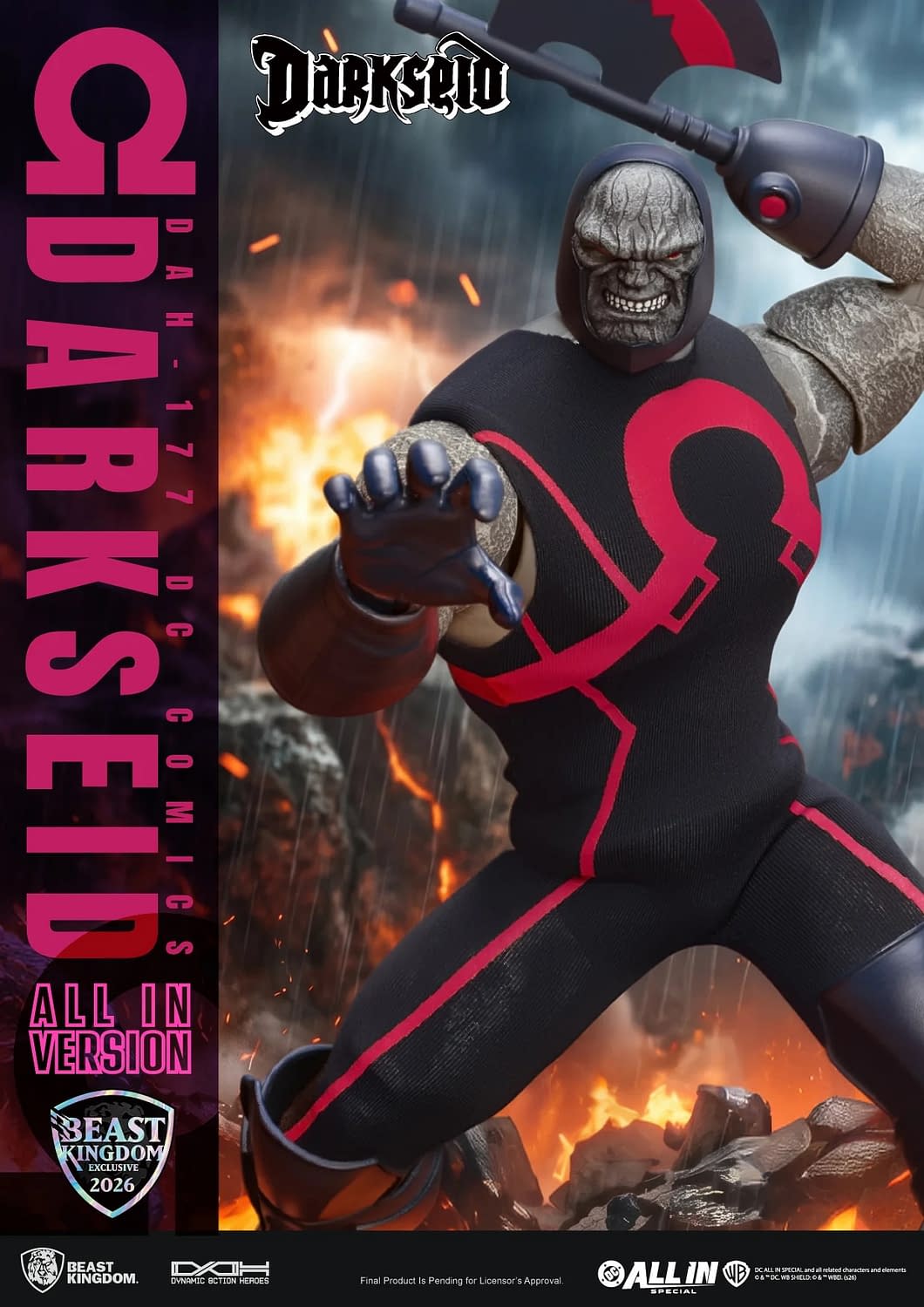 Darkseid Goes All-In with New SDCC 2026 Beast Kingdom Exclusive