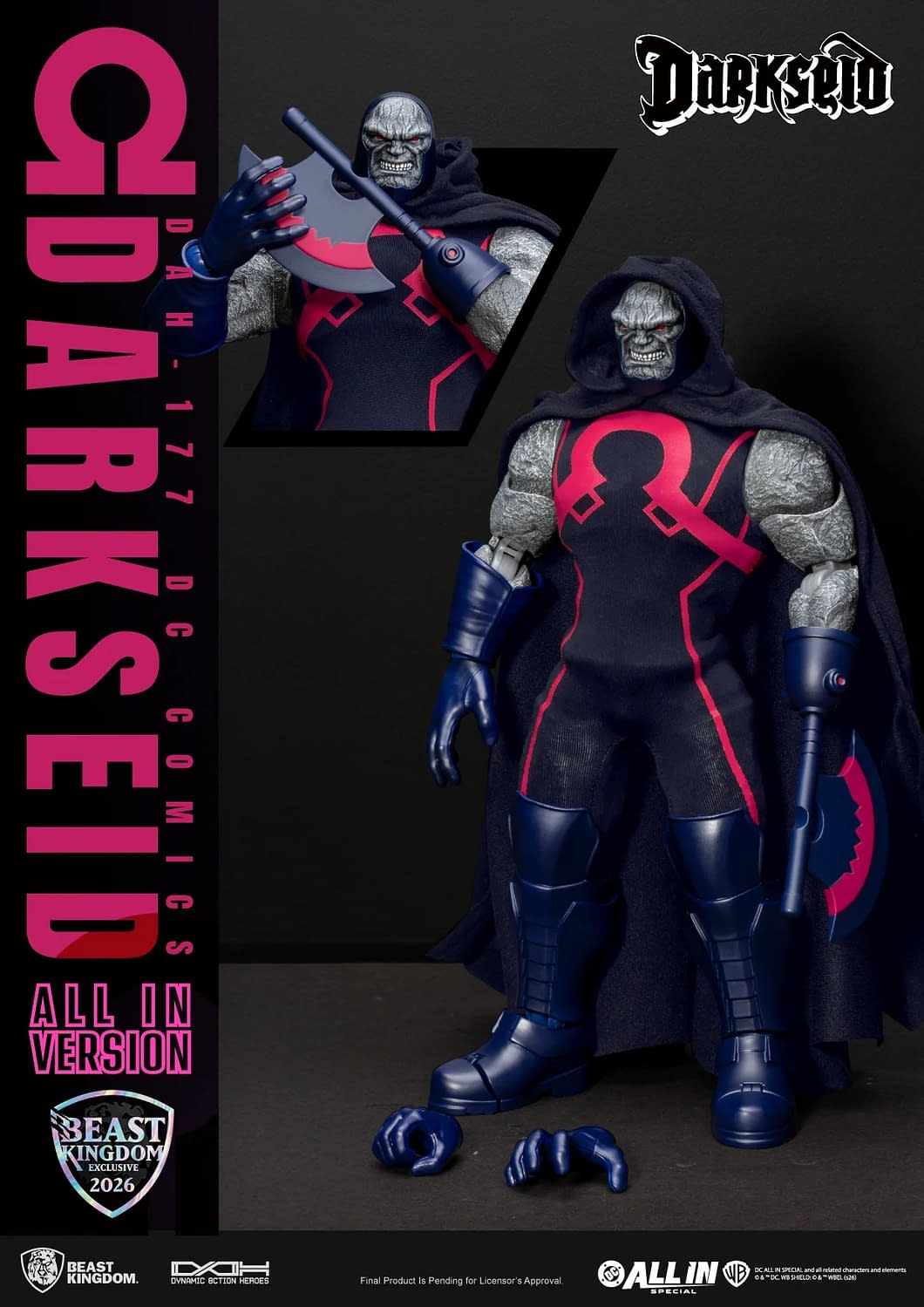 Darkseid Goes All-In with New SDCC 2026 Beast Kingdom Exclusive