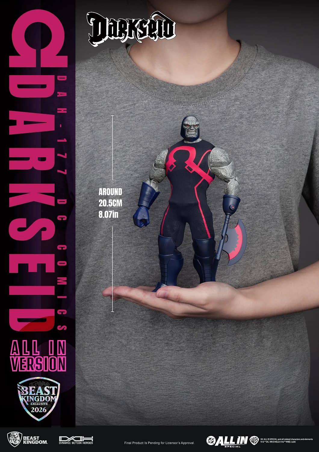 Darkseid Goes All-In with New SDCC 2026 Beast Kingdom Exclusive