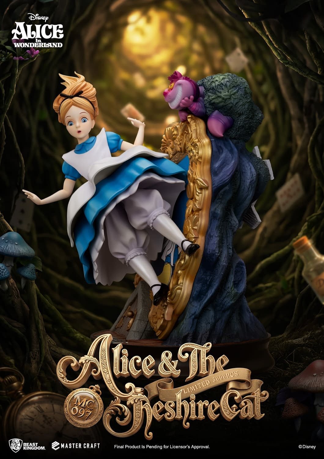 New Disney's Alice in Wonderland Statue Arrives from Beast Kingdom