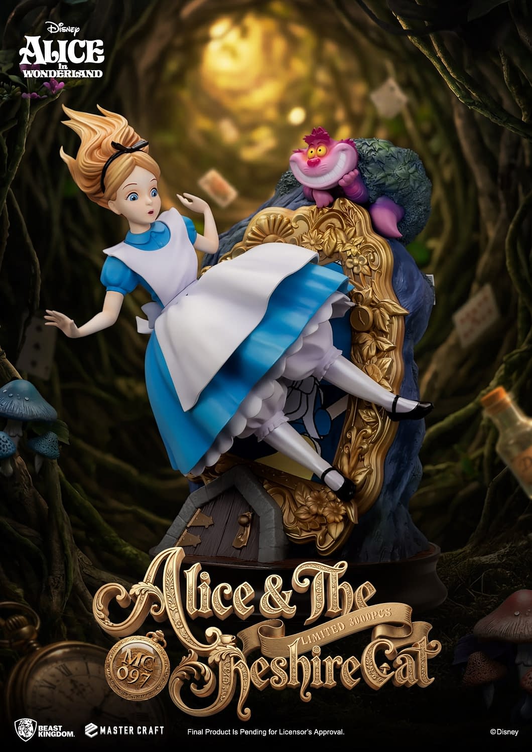 New Disney's Alice in Wonderland Statue Arrives from Beast Kingdom