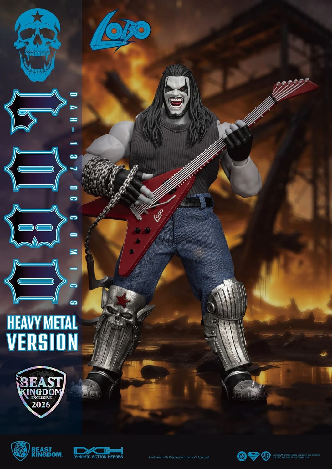 Lobo Turns Up the Volume in Beast Kingdom's New SDCC Exclusive