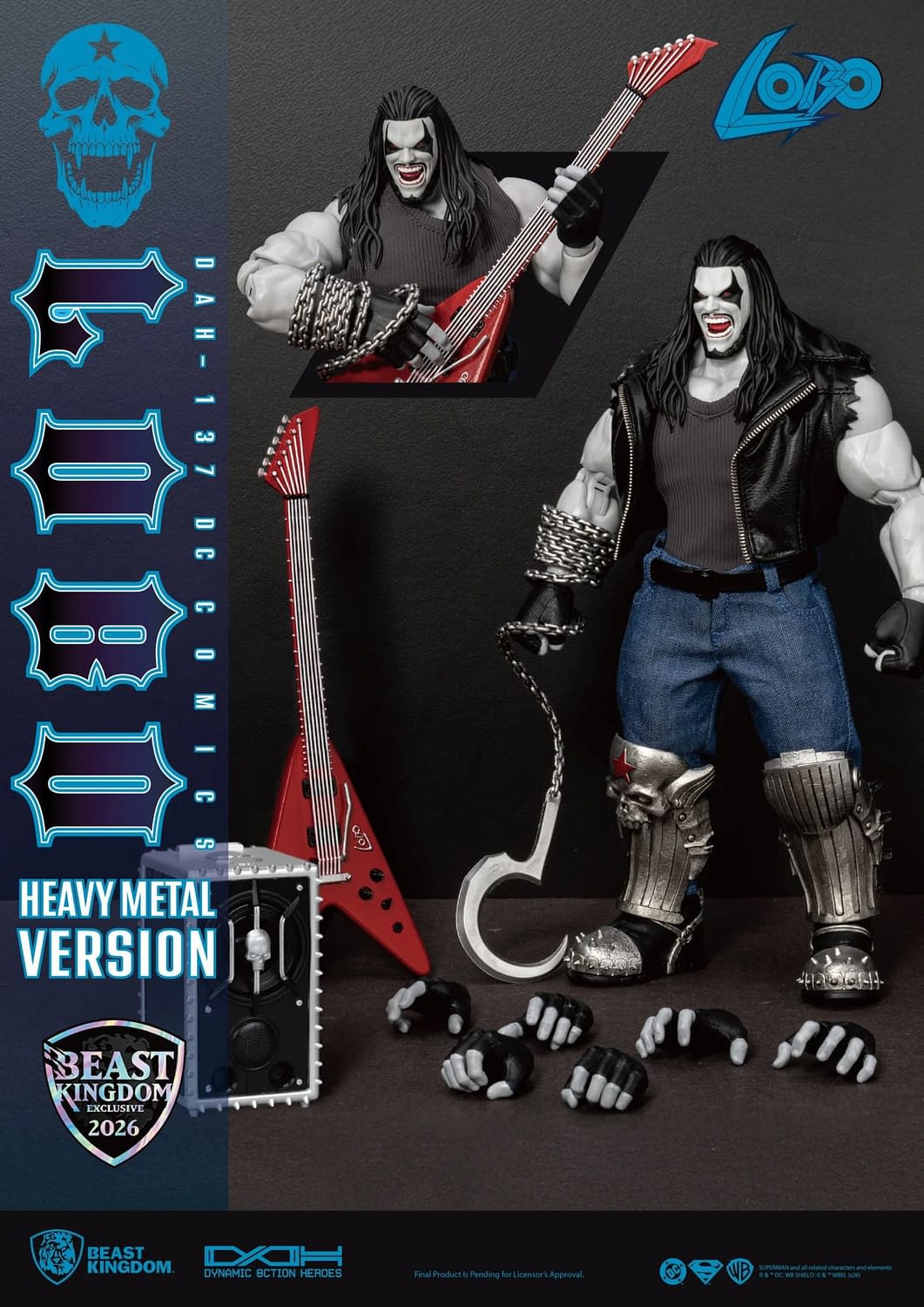 Lobo Turns Up the Volume in Beast Kingdom's New SDCC Exclusive