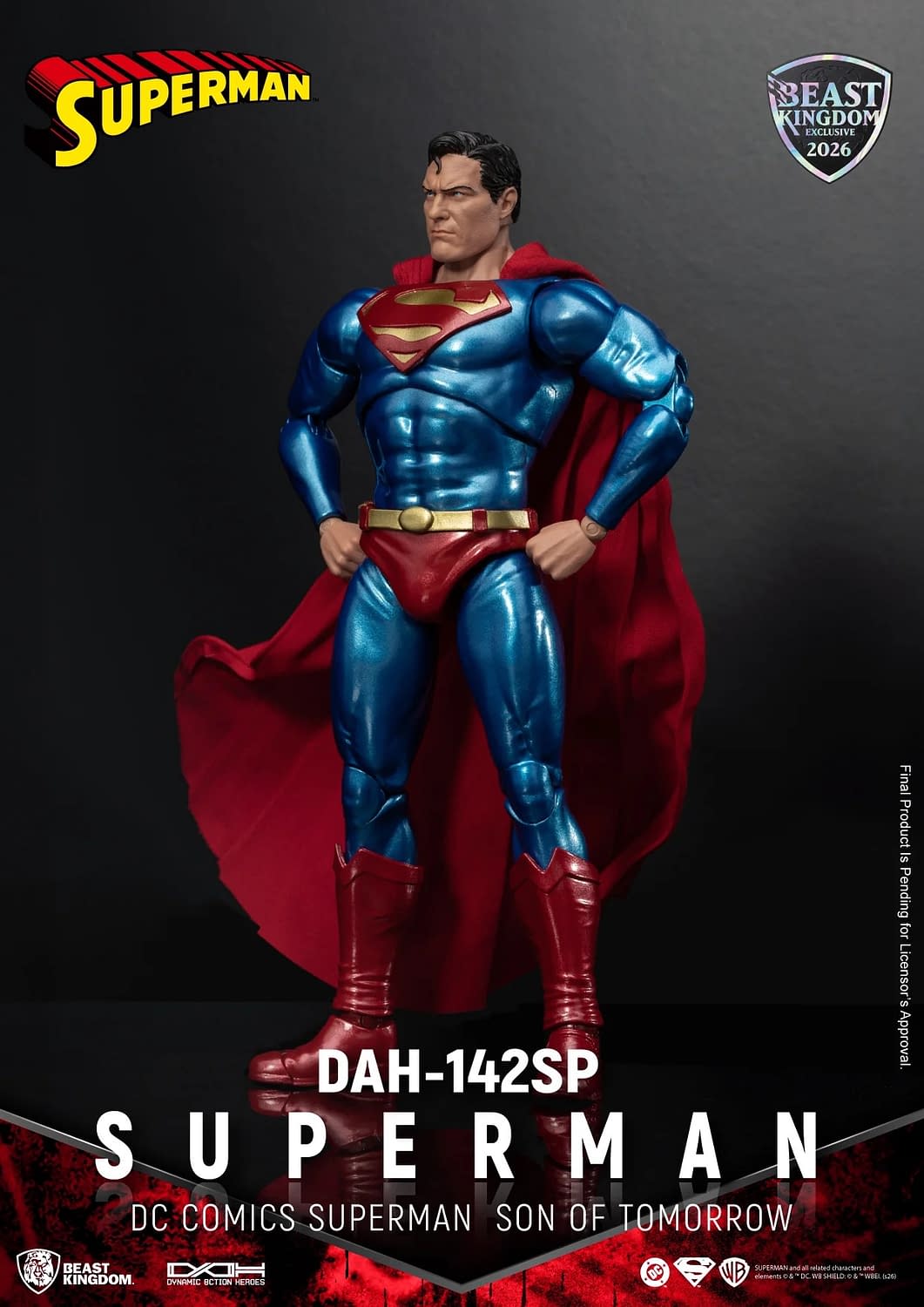 Superman Shines Bright with New Beast Kingdom SDCC Exclusive