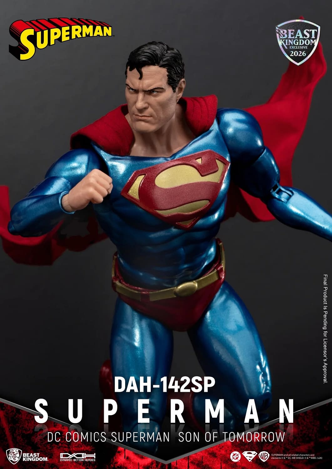 Superman Shines Bright with New Beast Kingdom SDCC Exclusive