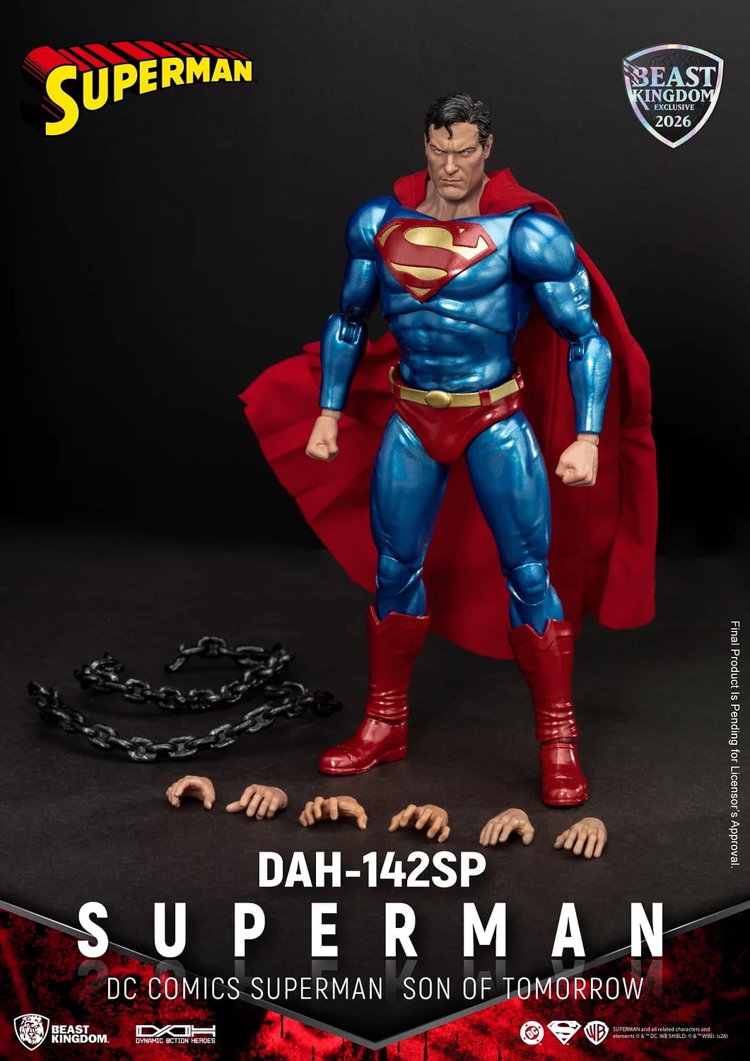 Superman Shines Bright with New Beast Kingdom SDCC Exclusive
