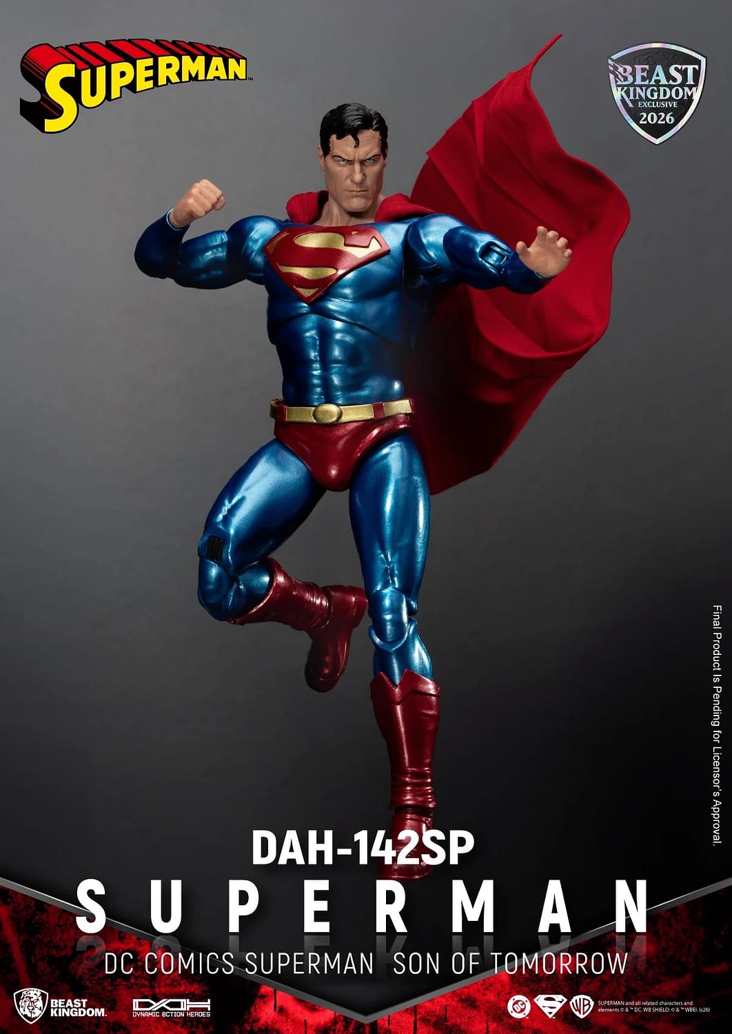 Superman Shines Bright with New Beast Kingdom SDCC Exclusive