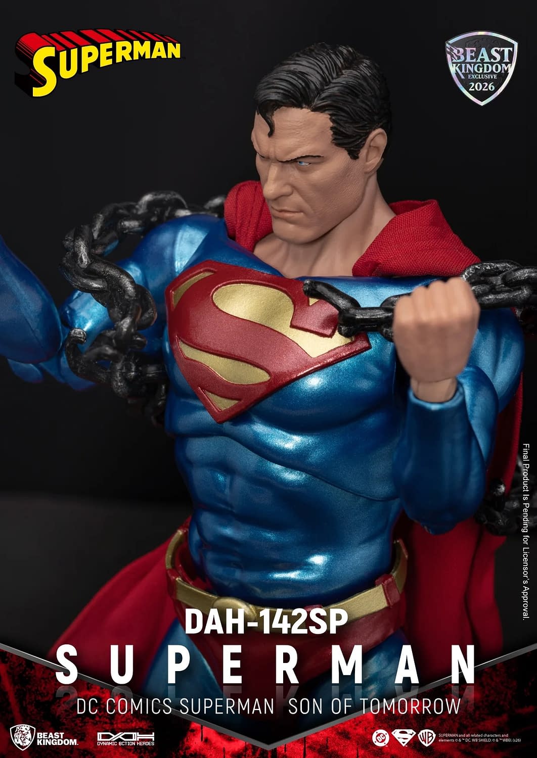 Superman Shines Bright with New Beast Kingdom SDCC Exclusive