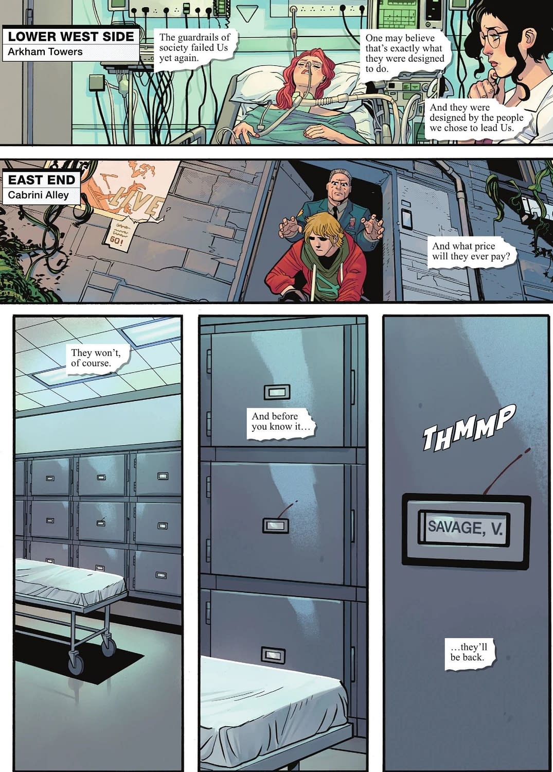 Bad Seeds: Vandal Savage, Croc, Poison Ivy & Harley Quinn (Spoilers)