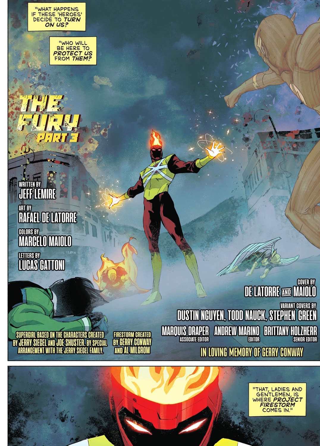 Official: Firestorm's Doomsday Clock Origin Returns To DC (Spoilers)