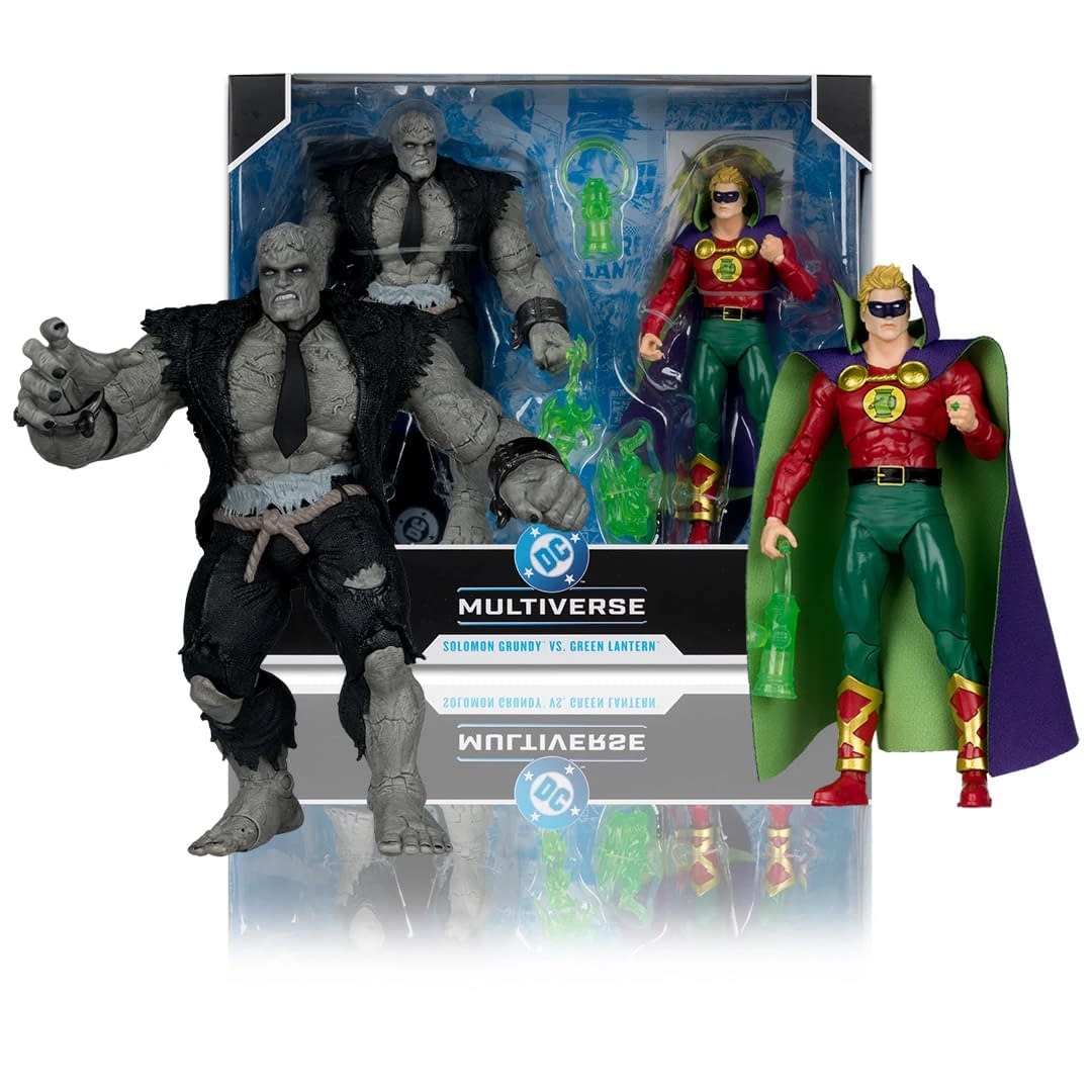 It's DC Comics Solomon Grundy vs Green Lantern with DC Multiverse