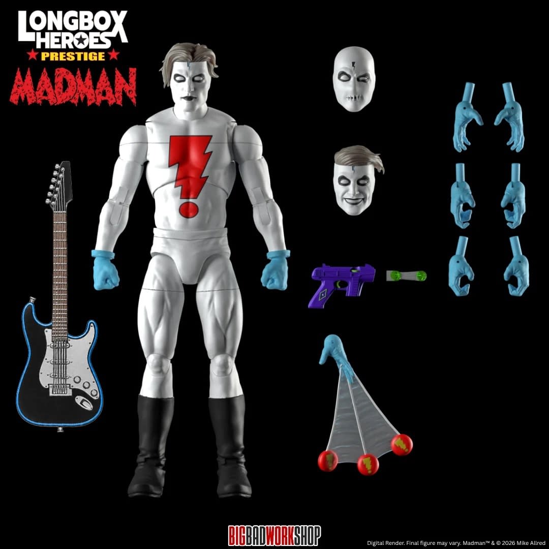 Big Bad Debuts New Longbox Heroes Prestige Madman 1/12 Figure