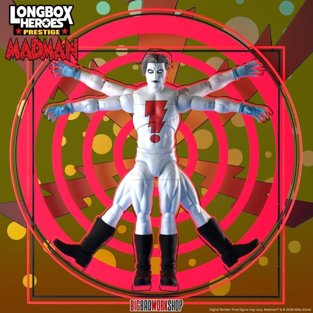 Big Bad Debuts New Longbox Heroes Prestige Madman 1/12 Figure