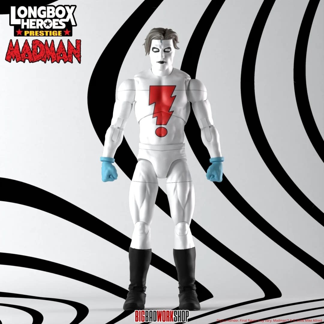 Big Bad Debuts New Longbox Heroes Prestige Madman 1/12 Figure