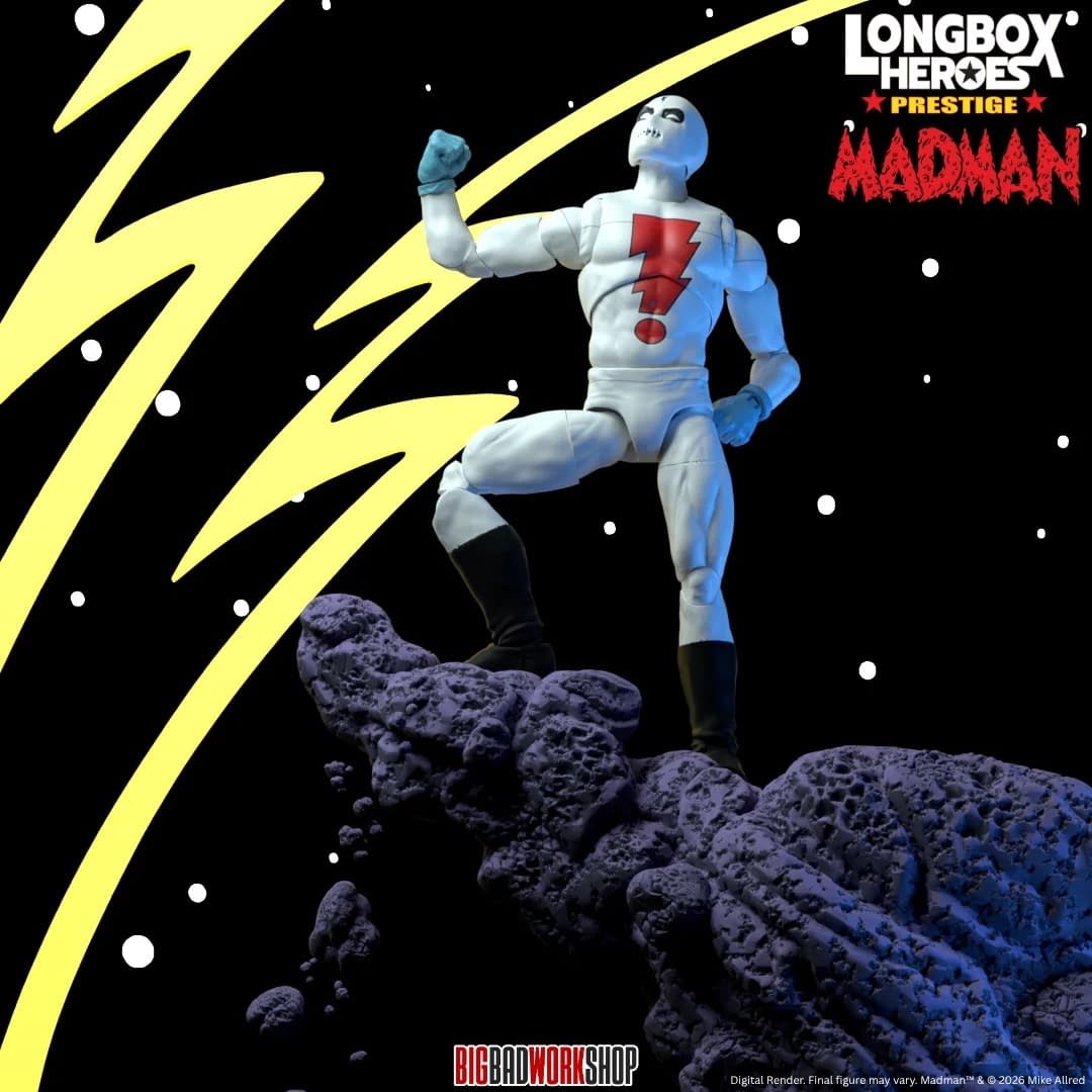 Big Bad Debuts New Longbox Heroes Prestige Madman 1/12 Figure