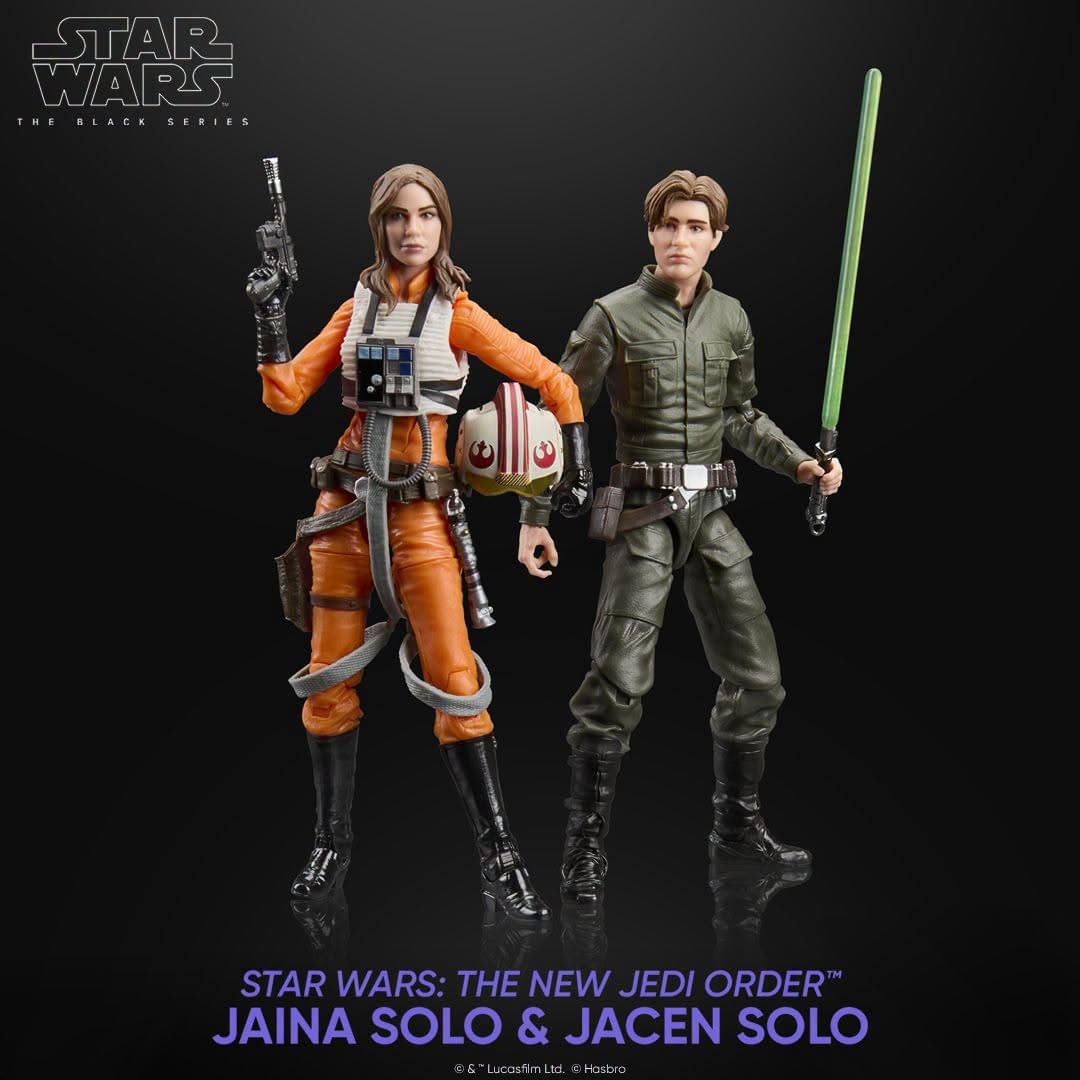 Hasbro Debuts New Star Wars Legends Jaina Solo & Jacen Solo 2-Pack
