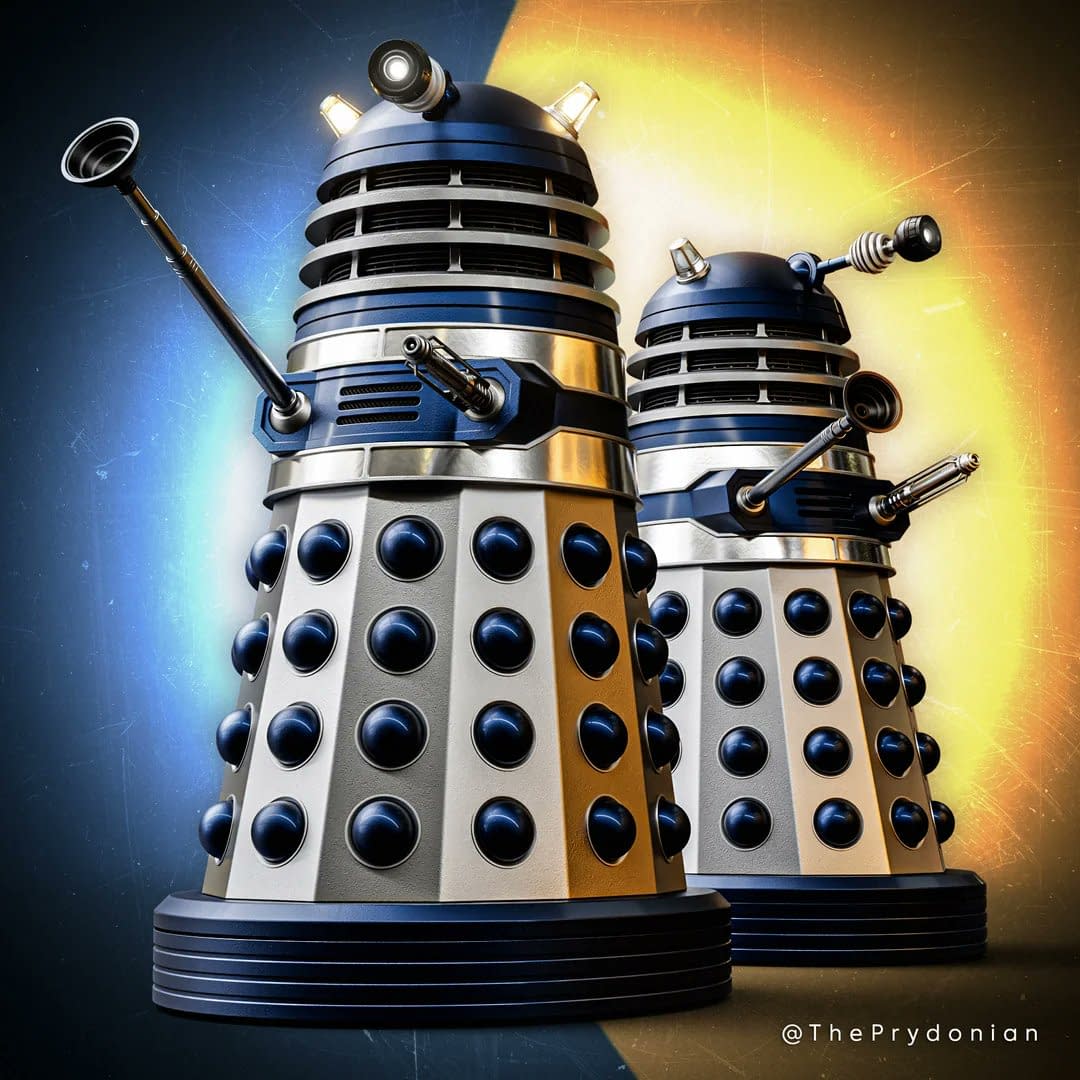 Has Doctor Who: Circuit Breaker Used Unofficial Dalek Fan Art?
