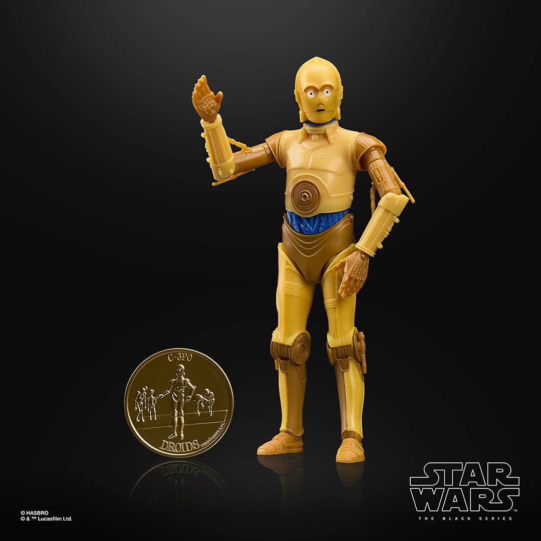 Star Wars: Droids C-3PO The Black Series Figure Debuts from Hasbro