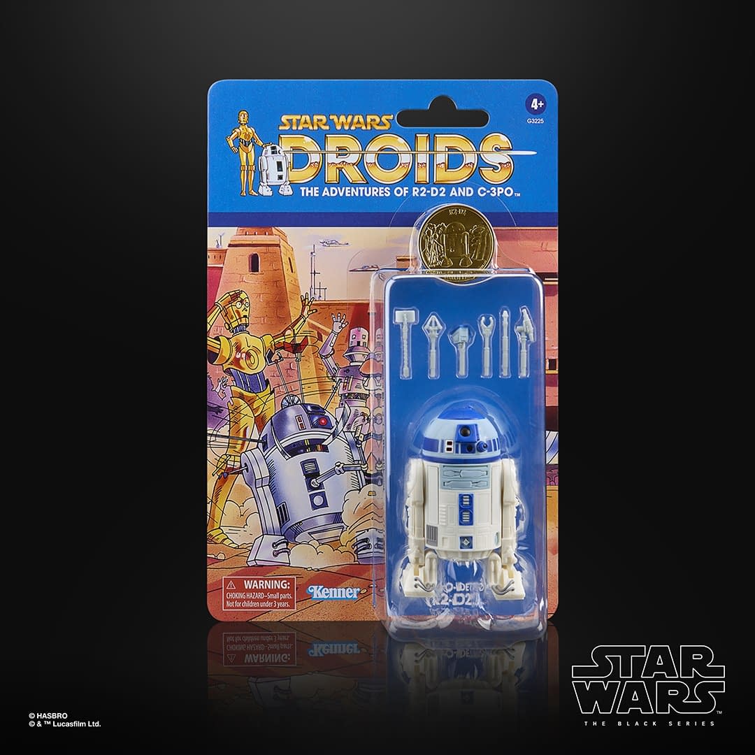R2-D2 is Back with Hasbro New Star Wars: Droids Black Series Figure