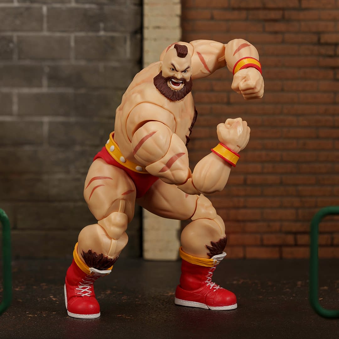 Jada Toys Debuts Ultra Street Fighter 2: The Final Challengers Zangief