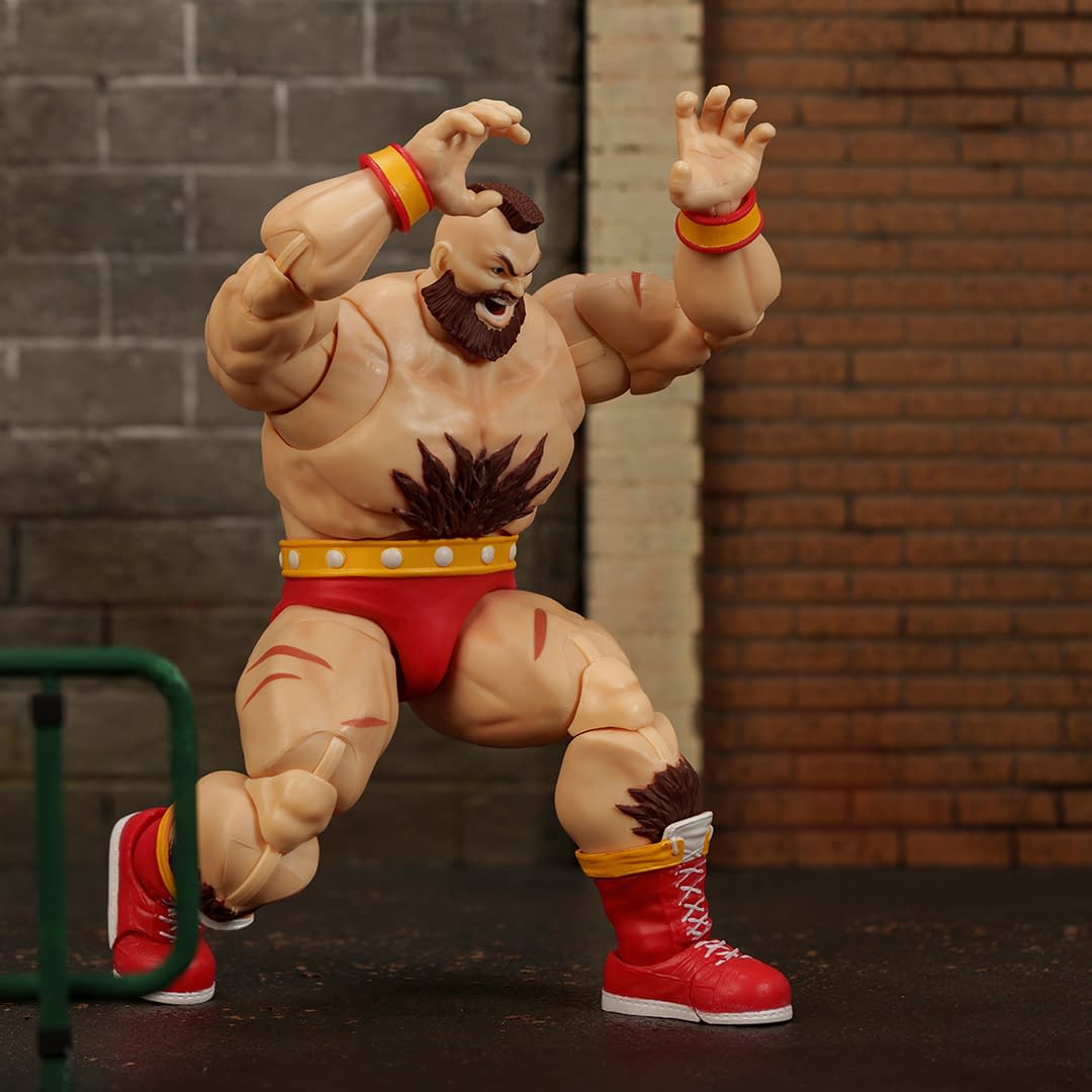 Jada Toys Debuts Ultra Street Fighter 2: The Final Challengers Zangief