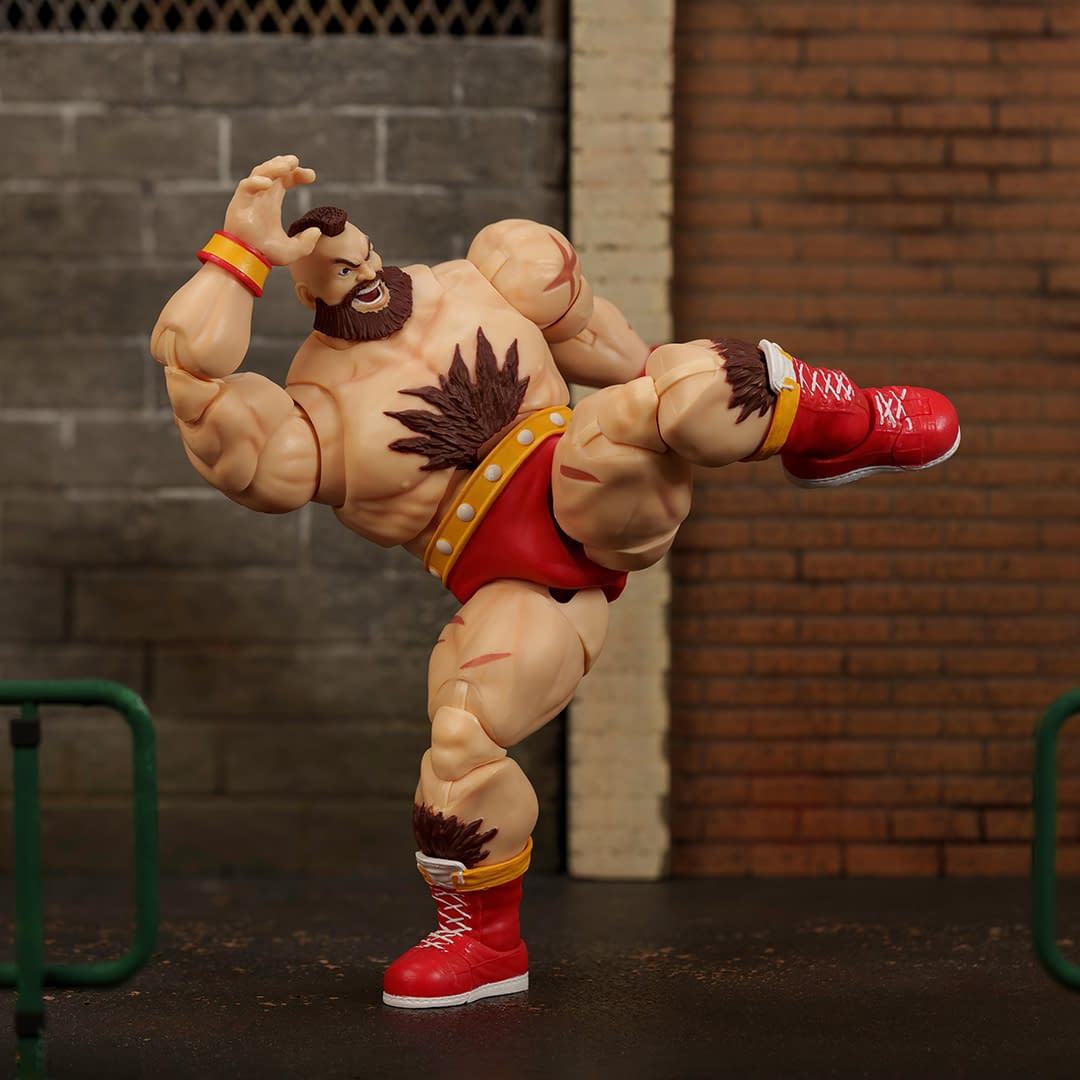 Jada Toys Debuts Ultra Street Fighter 2: The Final Challengers Zangief