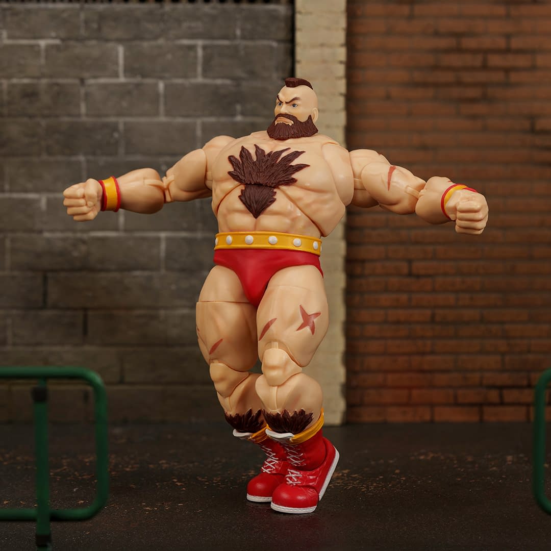 Jada Toys Debuts Ultra Street Fighter 2: The Final Challengers Zangief