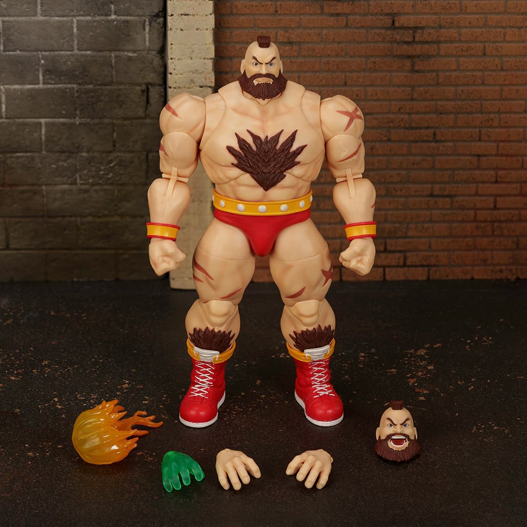 Jada Toys Debuts Ultra Street Fighter 2: The Final Challengers Zangief