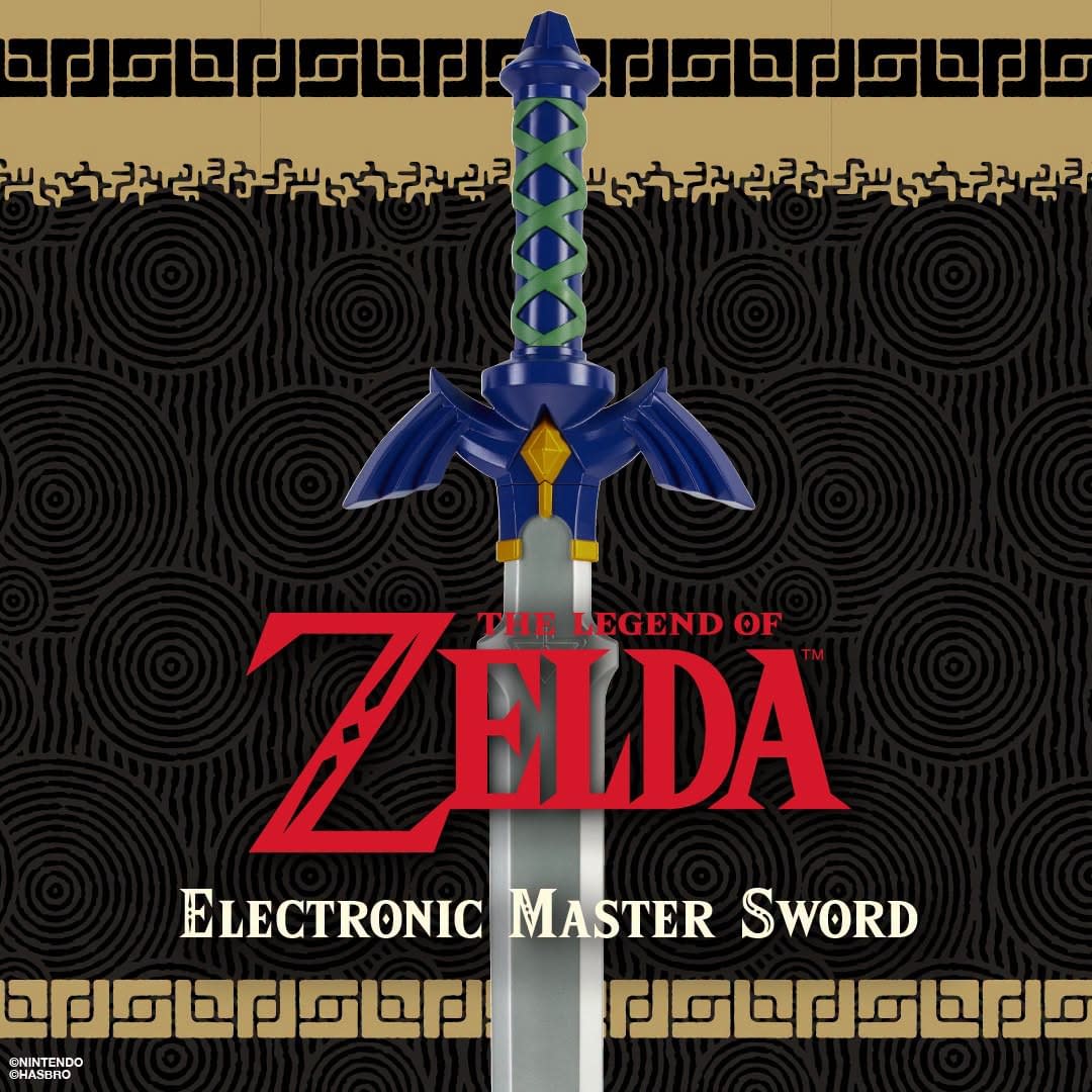 Hasbro Unveils The Legend of Zelda Electronic Master Sword Collectible