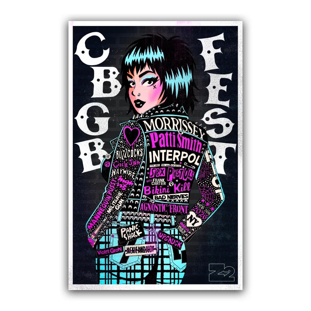 Official CBGB Graphic Novels Coming In 2027 From Z2 Comics