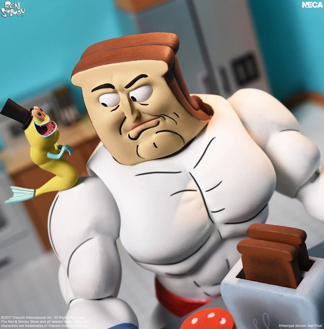 NECA Delivers the Ultimate Breakfast with Powdered Toast Man