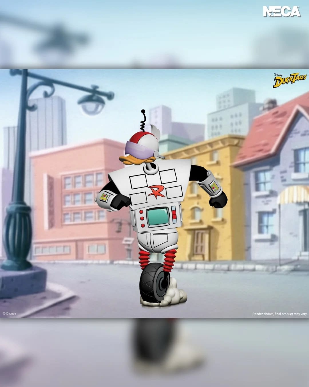 Ultimate Gizmoduck Saves the Day with NECA's New DuckTales Figure