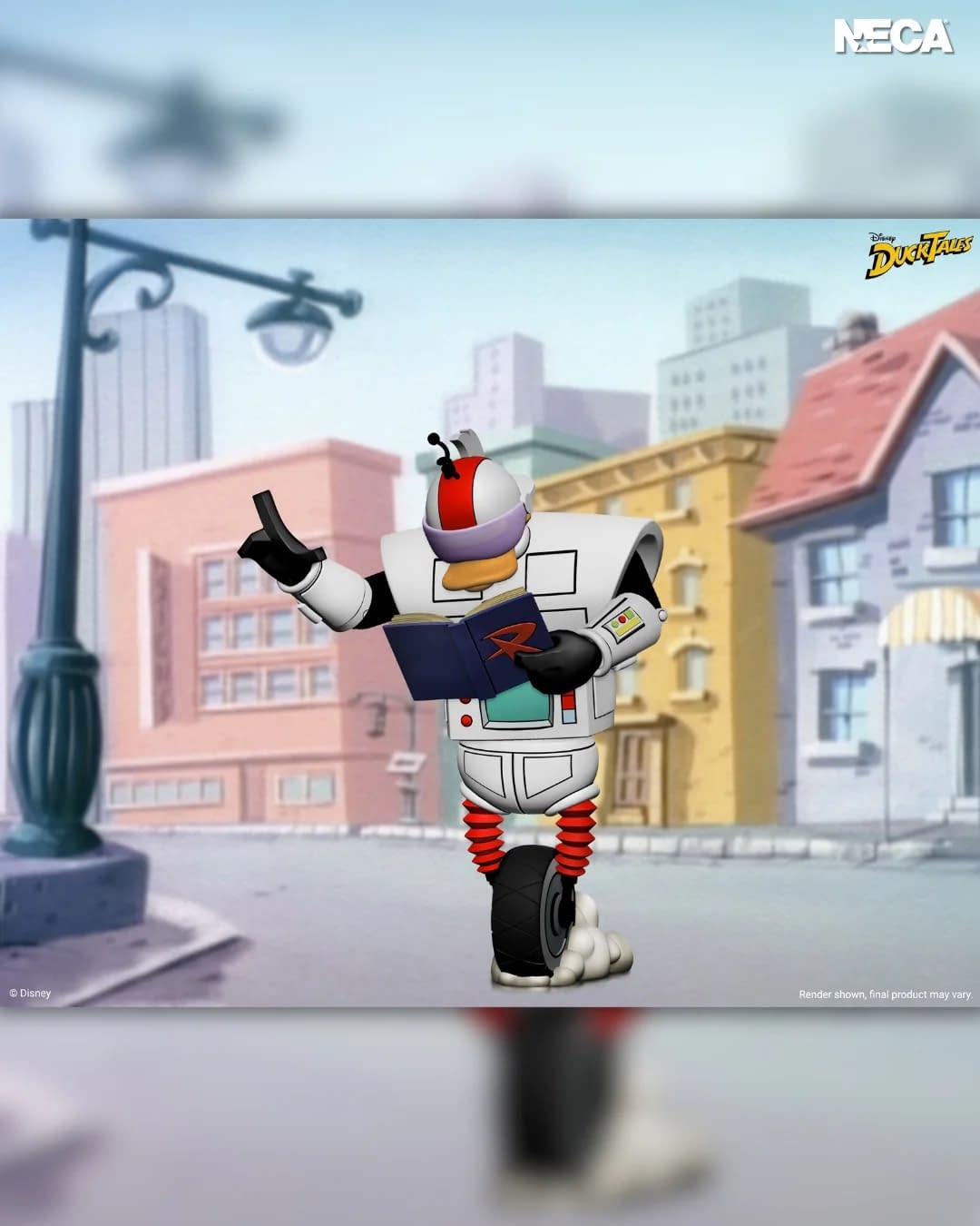 Ultimate Gizmoduck Saves the Day with NECA's New DuckTales Figure