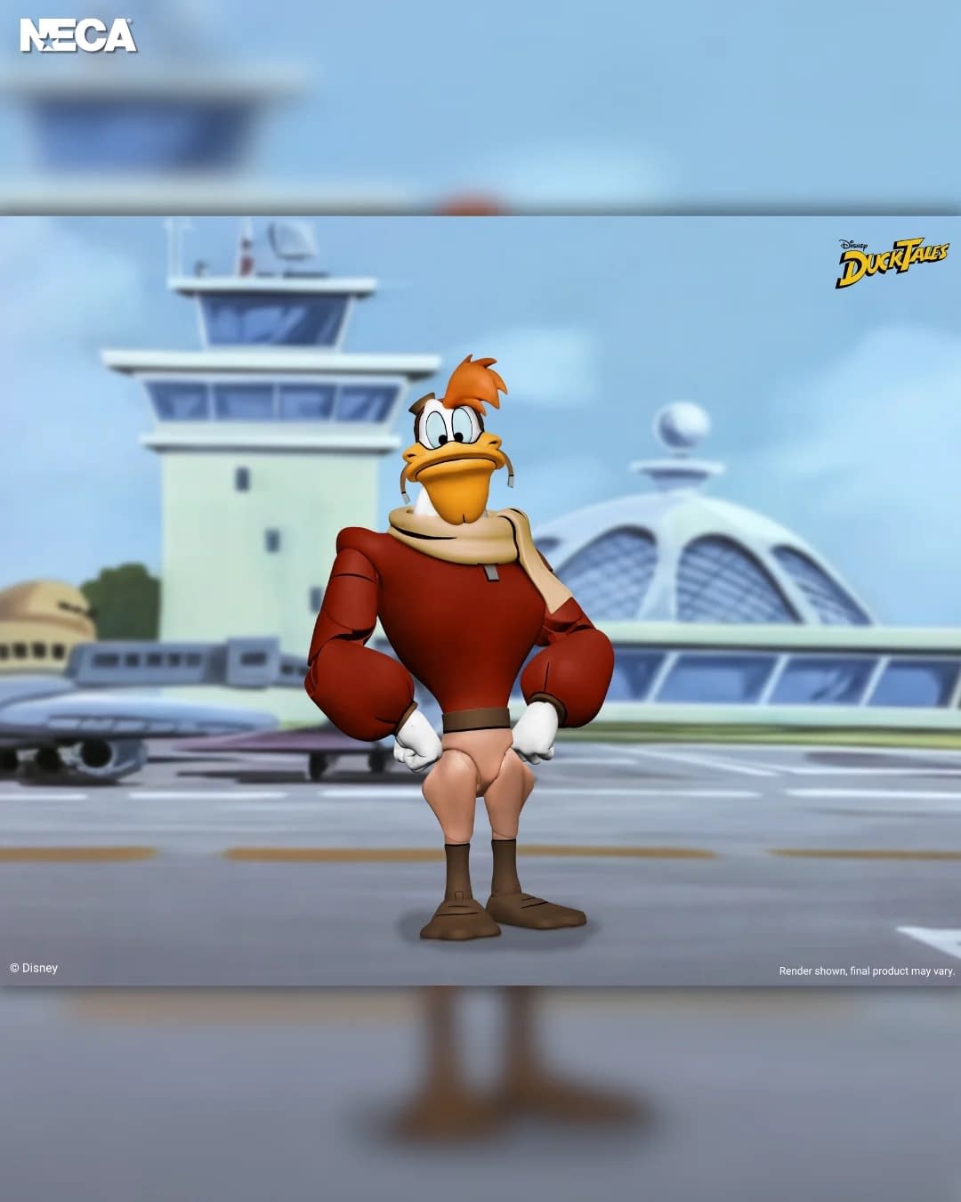 Lauchpad McQuack Arrives with NECA's New Disney's DuckTales Figures