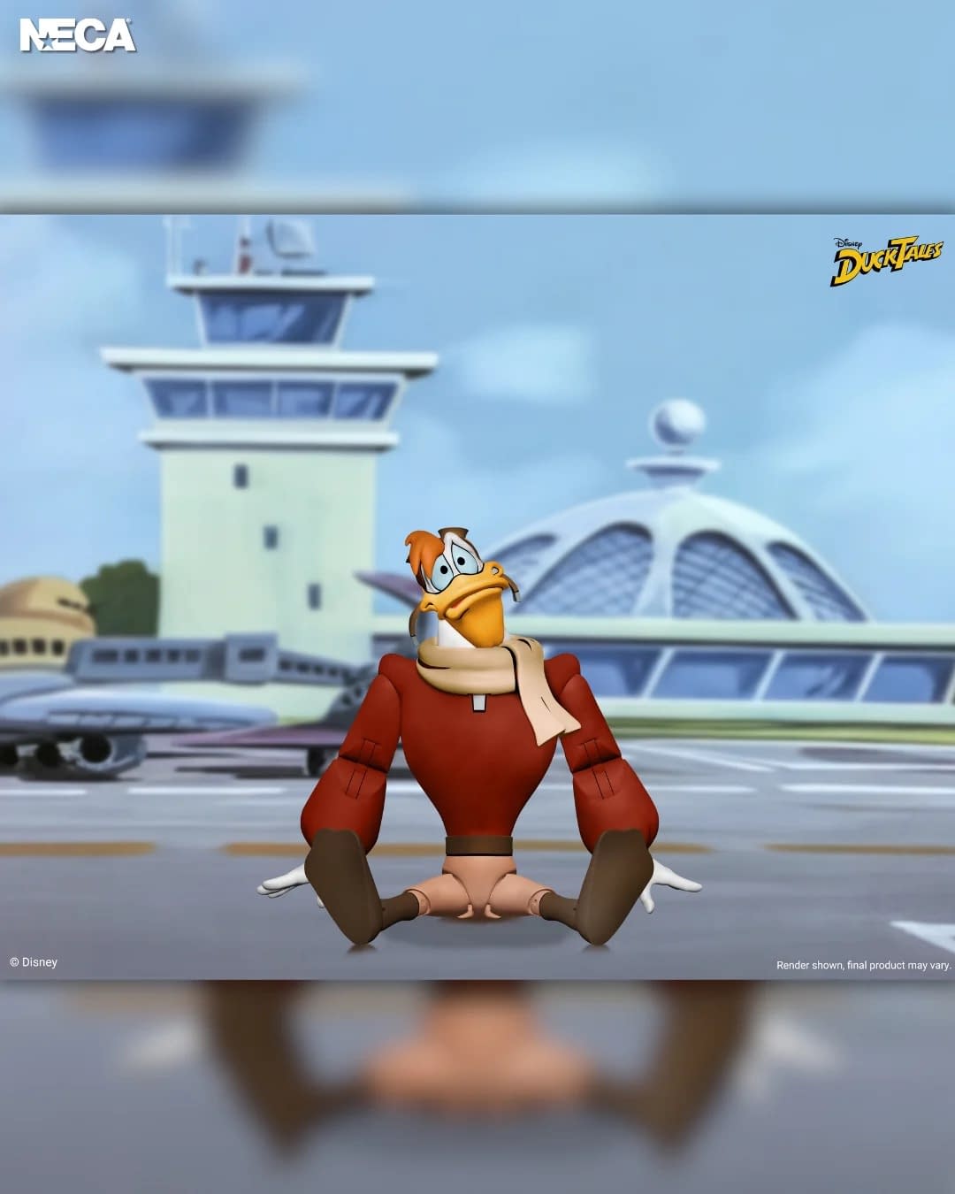 Lauchpad McQuack Arrives with NECA's New Disney's DuckTales Figures