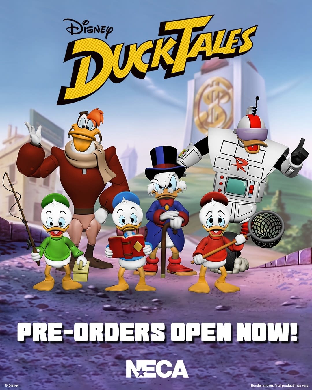 Adventure Awaits with NECA's New Disney's DuckTales Scrooge McDuck