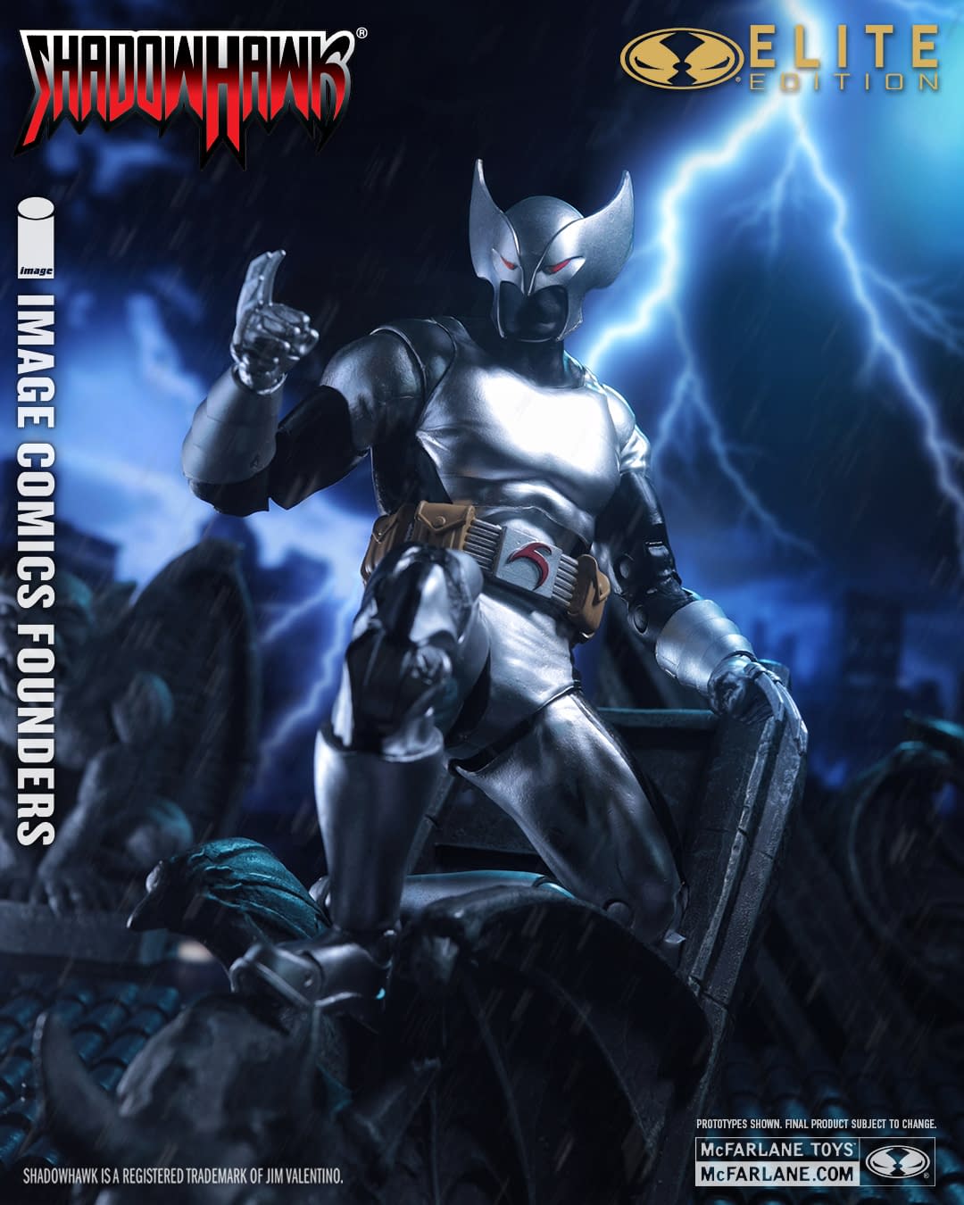 McFarlane Unveils Image Comics Founders Series ShadowHawk