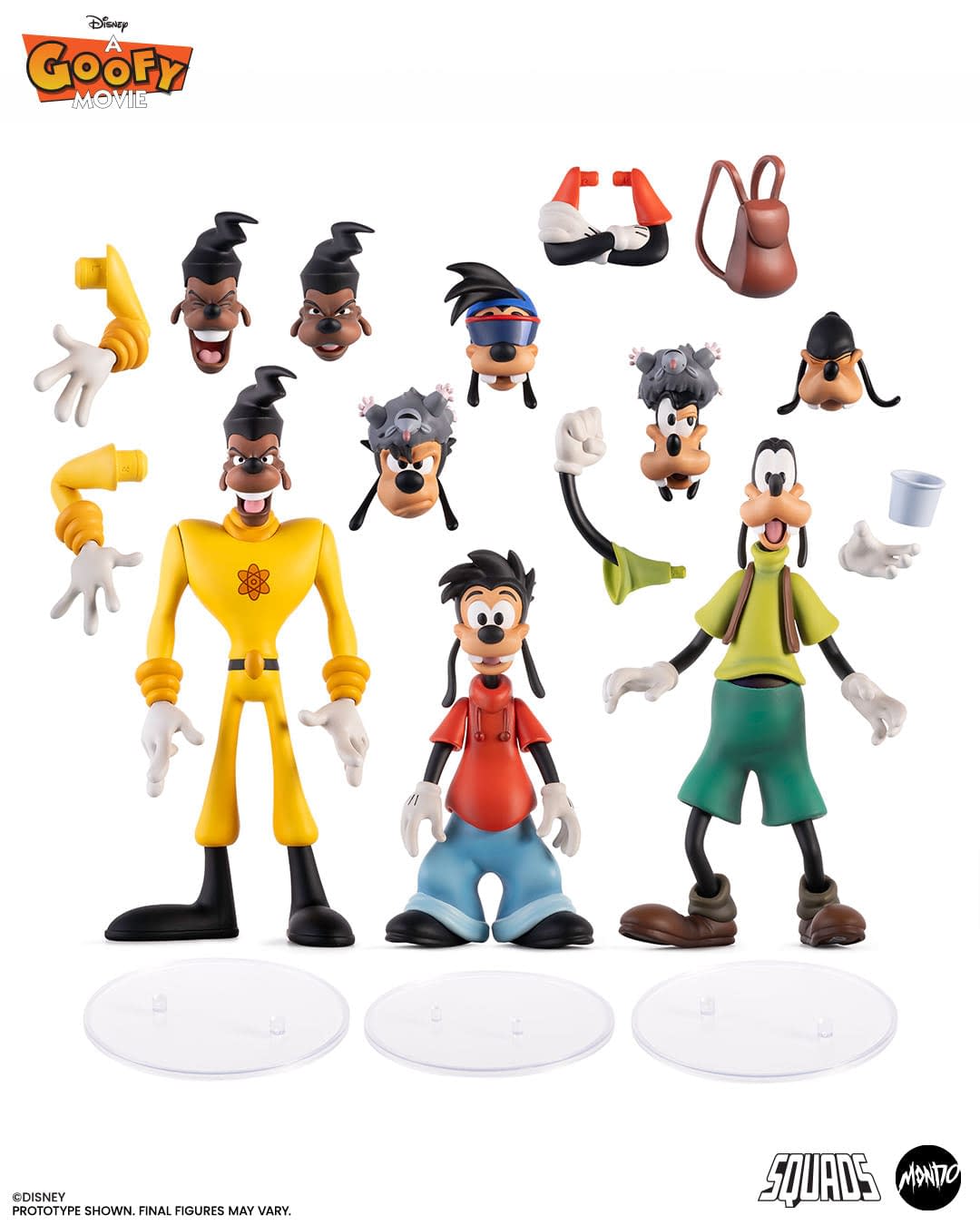 Mondo Reveals New Disney's A Goofy Movie Vinyl Figure 3-Pack