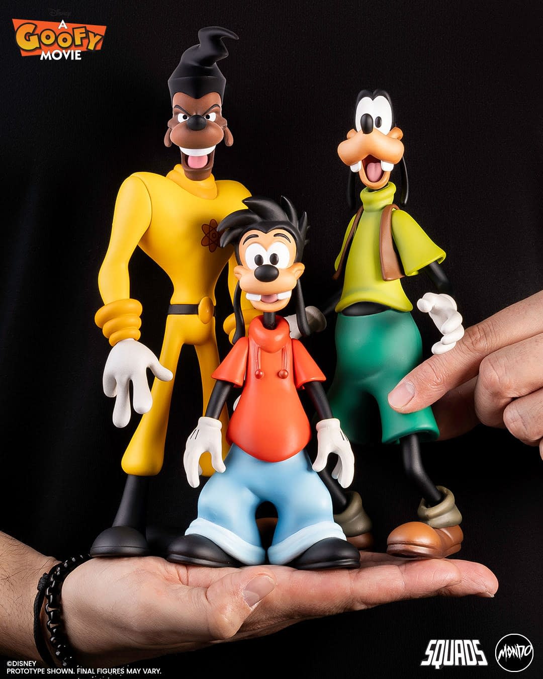 Mondo Reveals New Disney's A Goofy Movie Vinyl Figure 3-Pack