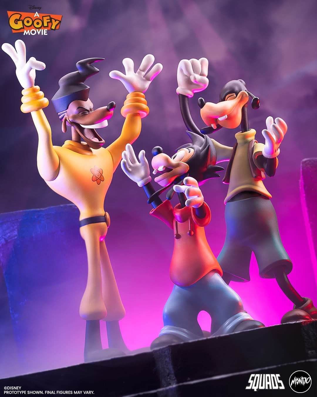 Mondo Reveals New Disney's A Goofy Movie Vinyl Figure 3-Pack