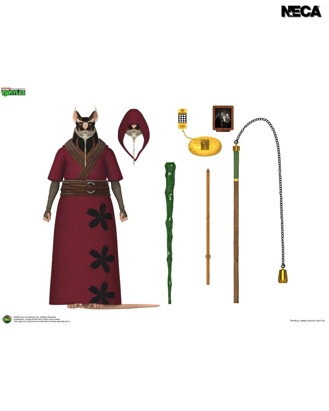 Teenage Mutant Ninja Turtles (2012) Splinter Revealed by NECA