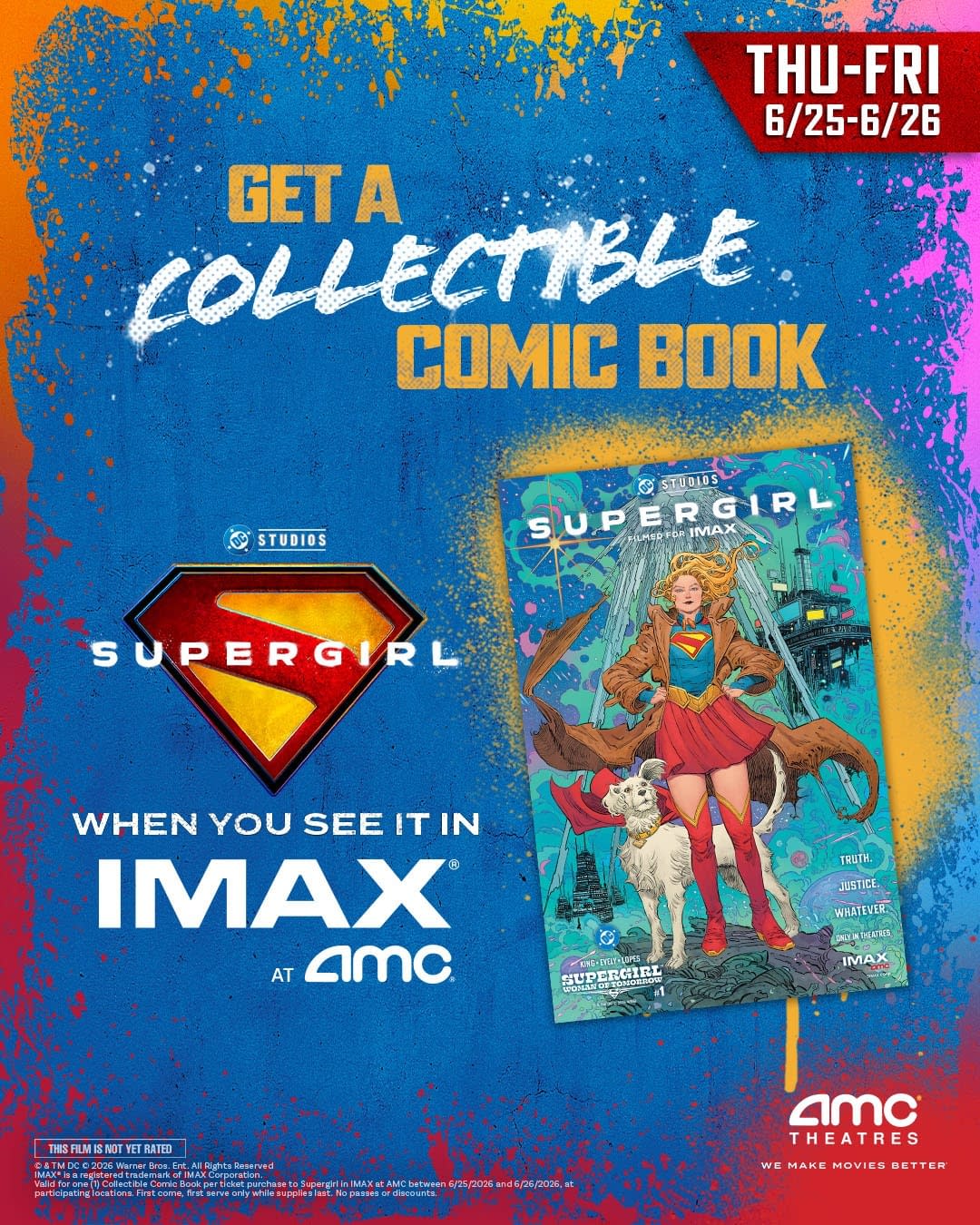 If You See Supergirl At AMC IMAX, Get The Comic It Was Based On, Free