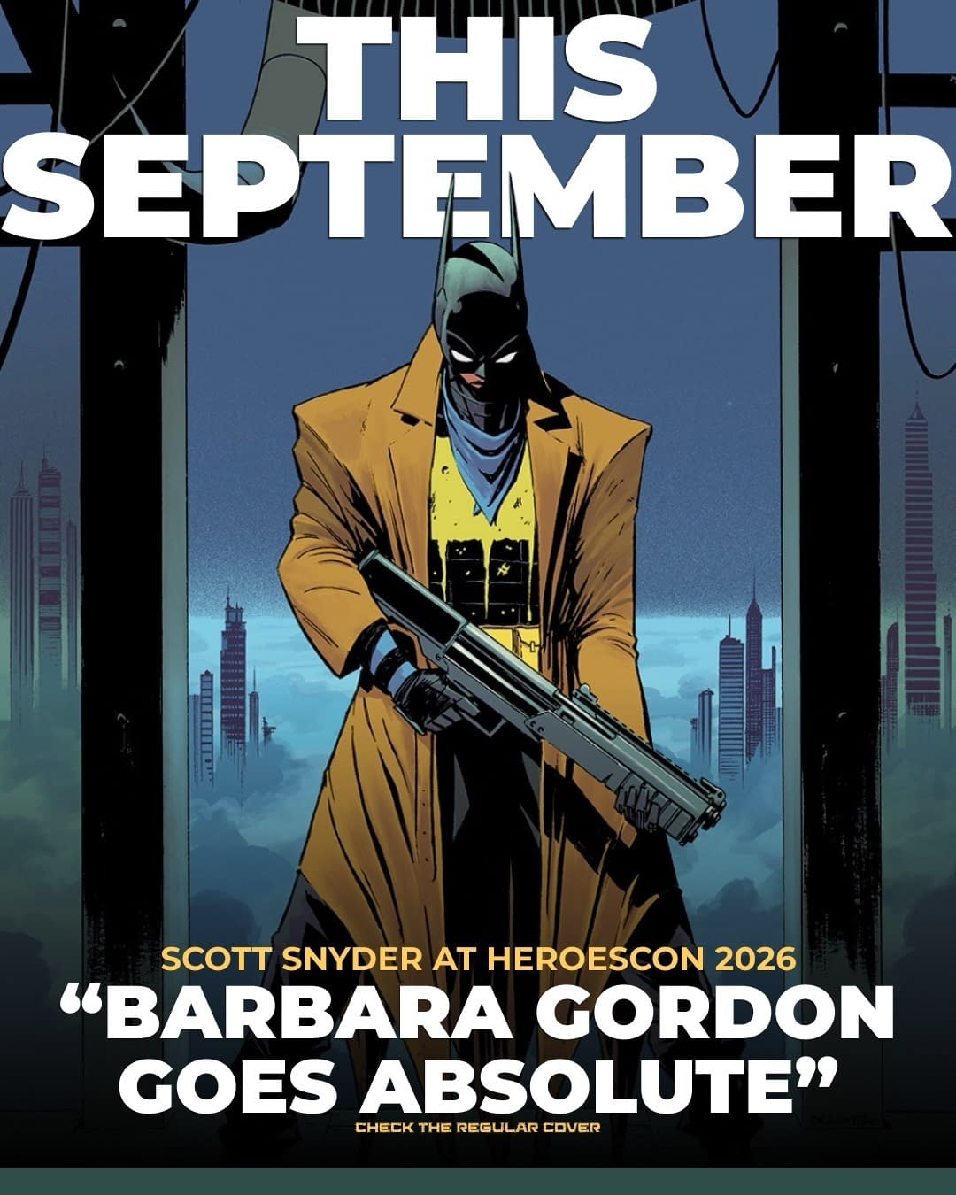 Uma primeira olhada sob o casaco do morcego absoluto de Barbara Gordon (spoilers)
