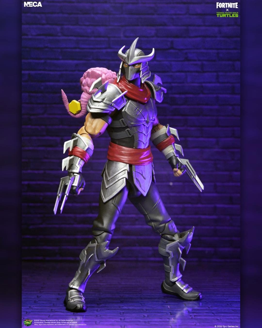 NECA Blends TMNT and Fortnite With New Shredder Action Figure