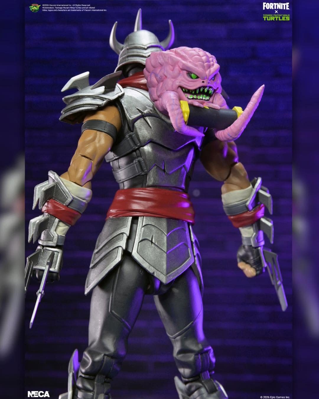 NECA Blends TMNT and Fortnite With New Shredder Action Figure